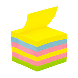 Блок листов для заметок с клейким краем, 600 шт.