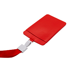 Чехол для карты и пропуска с ремешком